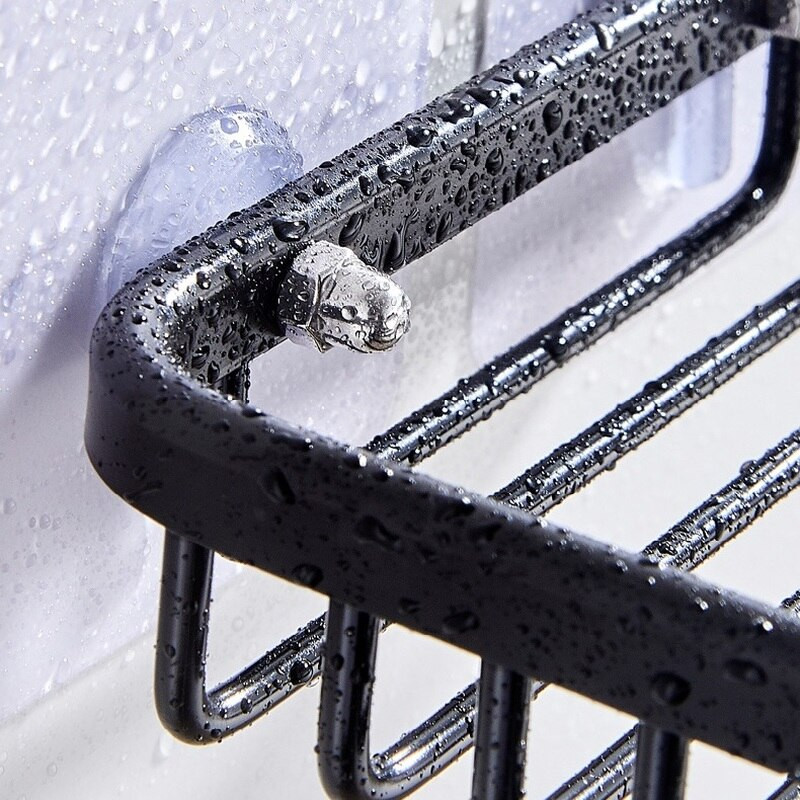 Rafturi pentru baie Rafturi fără găurire Colț pentru duș, șampon, săpun, organizator, suport pentru suport de depozitare, rafturi pentru toaletă, accesorii pentru baie