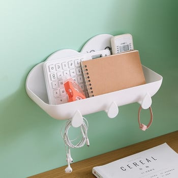 Органайзер Аксесоари за баня Кука Поставка за сапун Кутия за съхранение на козметика Стенен душ Кутия за съхранение на тоалетна Безплатна пластмаса