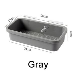 Fürdőszoba polc Zuhany Caddy Rendező falra szerelhető sampon állvány konyha Tárolás Fürdőszoba kiegészítők fali tároló rendszerező állvány