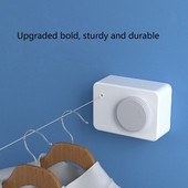 Riidekuivatusrest Köis Koduhoid Roostevabast terasest Sissetõmmatavad riidenöörid Riidekuivati Organiseerija pesuriide