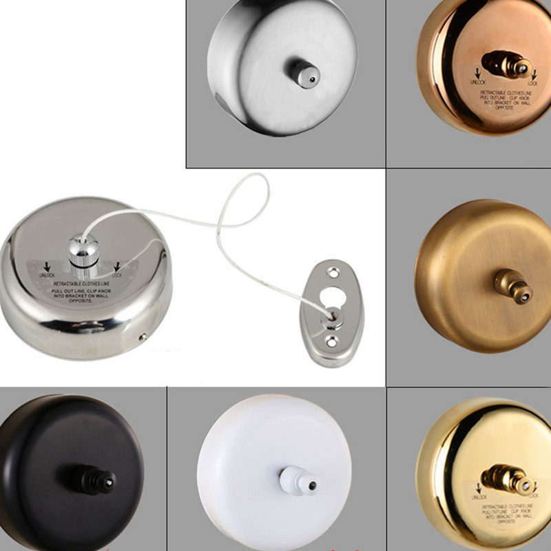 Ruhák akasztókötél Fürdőszoba Ruhazsinór Tartozék Behúzható