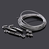 Falra visszahúzható ruhazsinór, rozsdamentes zsinór, láthatatlan kötél beltéri, kültéri akasztós ruhaszárítóhoz, ruharendező állvány