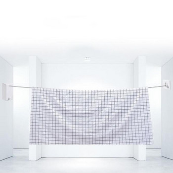 Αρχική 4,2M Αόρατη κρεμάστρα τοίχου από ατσάλινο σύρμα Εσωτερική αναδιπλούμενη συμπαγής γραμμή ρούχων Πτυσσόμενη γραμμή ρούχων Στεγνωτήριο ρούχων