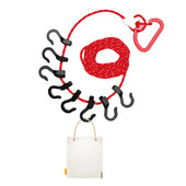 Utazási kötél állítható sátor Ruhazsinór kültéri szárításhoz Állítható kempingzsinór ruhaszárításhoz