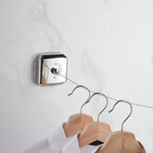 Corde de rufe portabile pentru uscarea rufelor Călătorii Liniile de rufe pentru încălțăminte Costume Uscarea hainelor Camping Fără găurire Opțional Y5GB