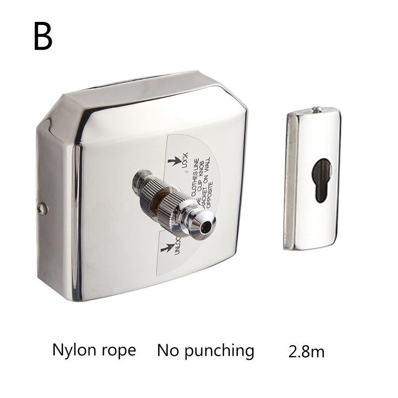 Corde de rufe portabile pentru uscarea rufelor Călătorii Liniile de rufe pentru încălțăminte Costume Uscarea hainelor Camping Fără găurire Opțional Y5GB