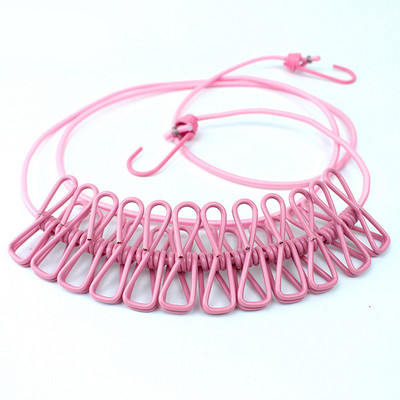 Uže Vjetrootporna tkanina Prijenosni stalak Sušenje za kampiranje Putovanje U zatvorenom prostoru Višenamjenski Konop za odjeću na otvorenom Alati Vješanje Konop za odjeću