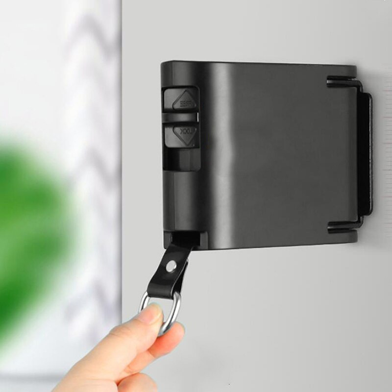 Beltéri láthatatlan ruha zsinór akasztólyukkal Behúzható ruhakötél kötélszárító állvány erkély ruha zsinór fúrás nem szükséges