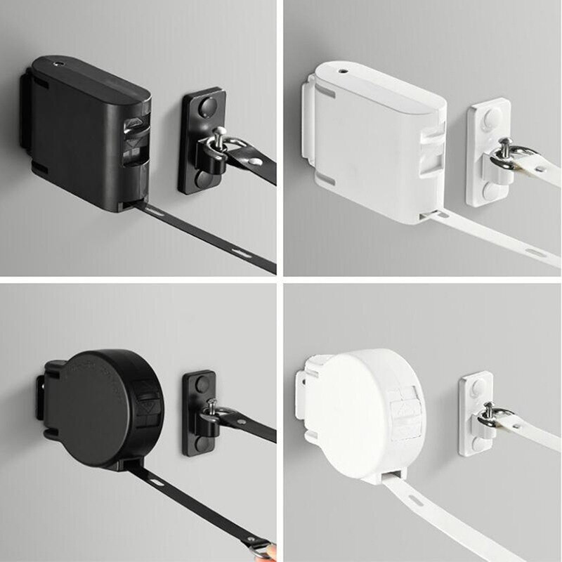 Beltéri láthatatlan ruha zsinór akasztólyukkal Behúzható ruhakötél kötélszárító állvány erkély ruha zsinór fúrás nem szükséges