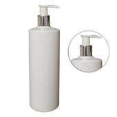5 db 500 ml-es Fürdőszobai hordozható szappanadagoló Lotion sampon tusfürdő tartó szappanadagoló otthoni üres fürdőszivattyús palack