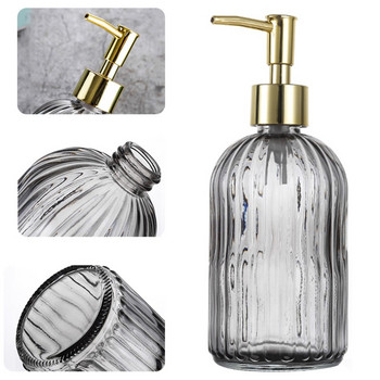 Color Clear Soap Dispenser Bottle Refillable Liquid Hand Shampoo Dispenser for Bathroom Dispenser