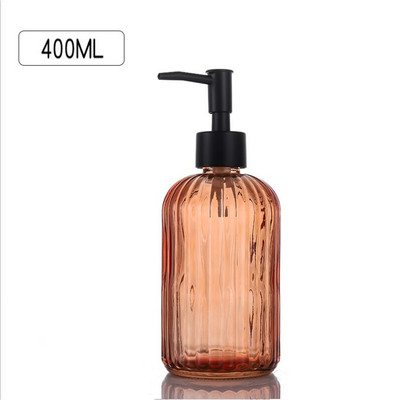 Színes átlátszó szappanadagoló flakon újratölthető folyékony kézi szappan sampon adagoló fürdőszobai konyhához