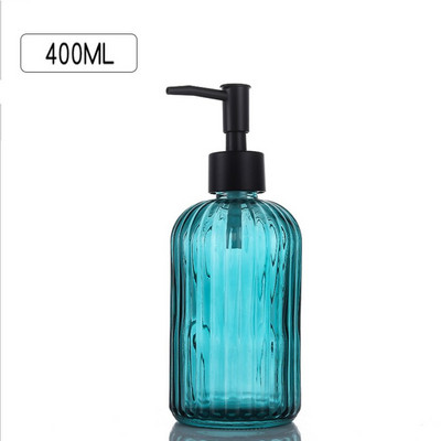 Színes átlátszó szappanadagoló flakon újratölthető folyékony kézi szappan sampon adagoló fürdőszobai konyhához