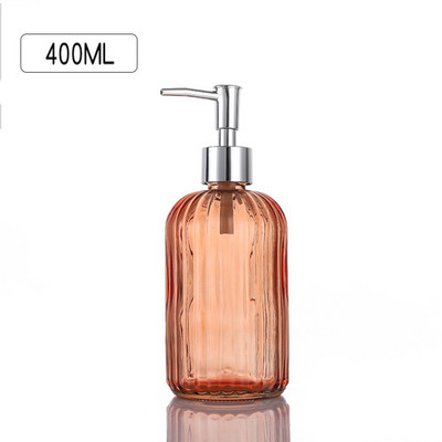 Színes átlátszó szappanadagoló flakon újratölthető folyékony kézi szappan sampon adagoló fürdőszobai konyhához