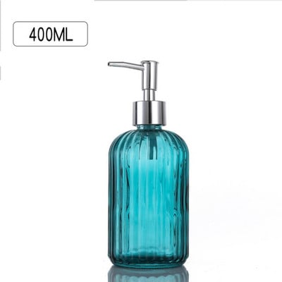 Színes átlátszó szappanadagoló flakon újratölthető folyékony kézi szappan sampon adagoló fürdőszobai konyhához