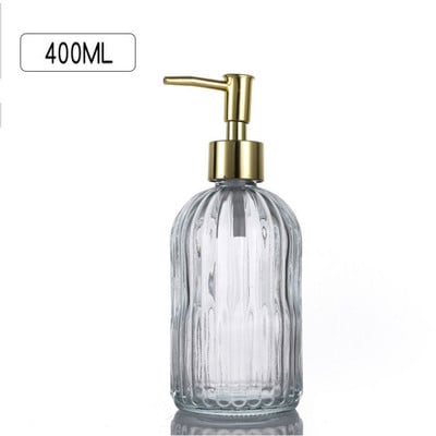 Színes átlátszó szappanadagoló flakon újratölthető folyékony kézi szappan sampon adagoló fürdőszobai konyhához