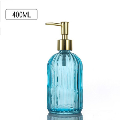 Színes átlátszó szappanadagoló flakon újratölthető folyékony kézi szappan sampon adagoló fürdőszobai konyhához