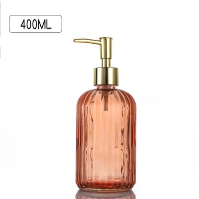 Színes átlátszó szappanadagoló flakon újratölthető folyékony kézi szappan sampon adagoló fürdőszobai konyhához