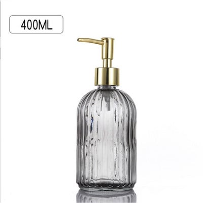 Színes átlátszó szappanadagoló flakon újratölthető folyékony kézi szappan sampon adagoló fürdőszobai konyhához