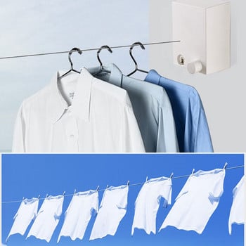 Χωρίς γεώτρηση Αναδιπλούμενη γραμμή ενδυμάτων Επιτοίχια εσωτερική πλύση ρούχων εξωτερικού χώρου Πλυντήριο ρούχων Γραμμή στεγνώματος ρούχων Μπαλκόνι Αόρατες γραμμές στεγνώματος