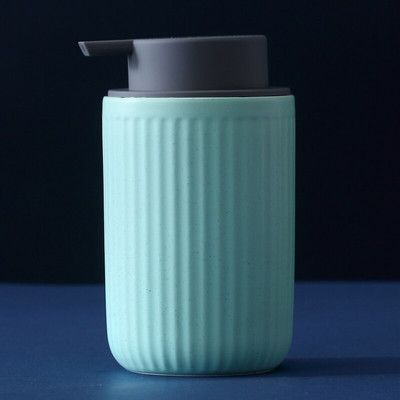 Europos keraminis rankų dezinfekavimo buteliukas namų skysto losjono buteliukas dušo želė šampūnas muilo dozatorius vonios kambario priedai