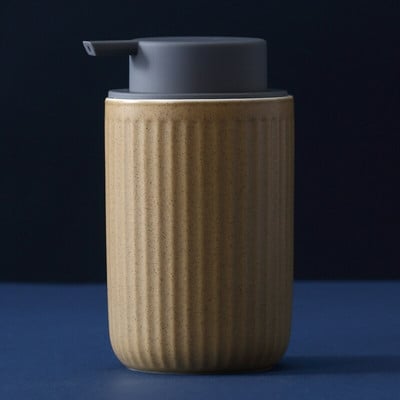 Europos keraminis rankų dezinfekavimo buteliukas namų skysto losjono buteliukas dušo želė šampūnas muilo dozatorius vonios kambario priedai