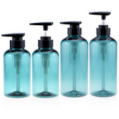 2Pcs Boce šampona za regeneraciju Punjive prazne plastične bočice za tuširanje sapuna Posuda za losion za kupaonicu 300ML/500ML