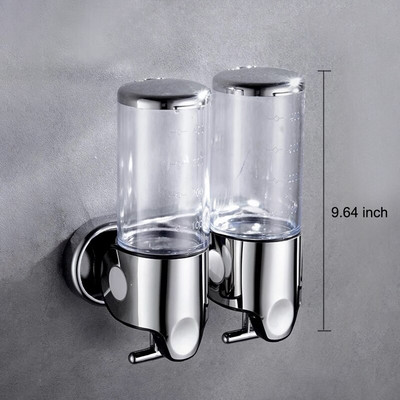 1-3 buc Dozator de săpun de baie de 500 ml Suport pentru dezinfectant pentru mâini Suport pe perete Dispenser de șampon lichid pentru duș Accesorii pentru baie