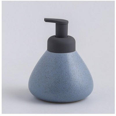 Fürdőszoba kerámia hab adagoló/nyomóhabpalack/buborékos szappanadagoló/porcelán tusfürdős flakon konyhába 360ml