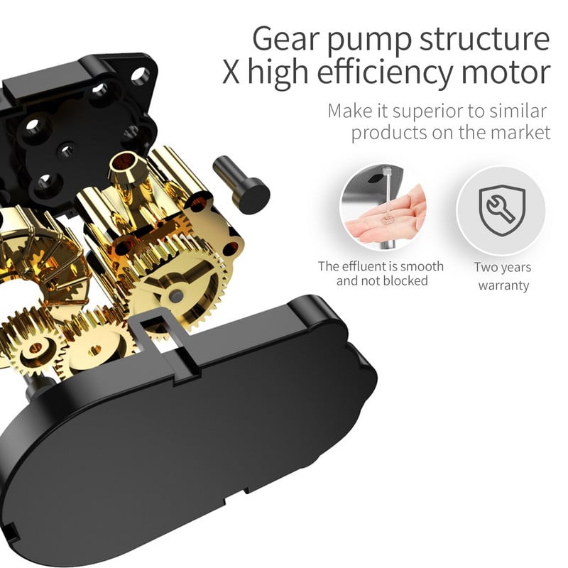 PUPWONG muilo dozatorius, automatinis prisilietimas, automatinis išmanusis jutiklis, skysto rankų dezinfekavimo priemonės dozatorius virtuvės vonios kambariui