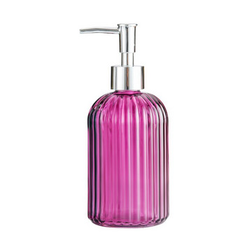 Цветен прозрачен дозатор за сапун Бутилка за многократно пълнене Течен сапун за ръце Дозатор за шампоан за баня Кухня