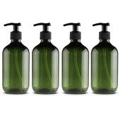 4Pcs Boce sa dozatorom sapuna od 500 ml Boce s pumpicom za ponovno punjenje Boca sa raspršivačem za doziranje losiona Šamponi Sapun Gel za tuširanje