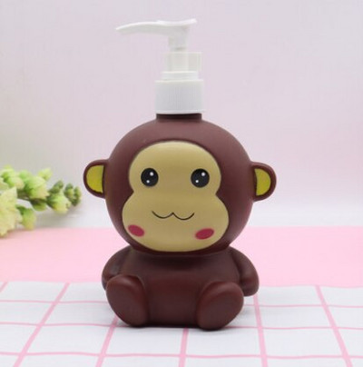 Cartoon hordozható lotion palack folyékony szappanadagoló műanyag kézi szappanpalack tusfürdő sampon palack háztartási utazás