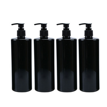 Μπουκάλια 3/4 τεμ. Empty Pump Bottles Refillable 500ml Bottles PET Plastic Empty Lotion Pump Bottles for Gel Soap Dispenser