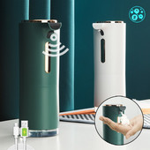 Habszappan adagoló szappan kézfertőtlenítő géphez, érintés nélküli automatikus szappanvíz-adagoló habzó USB-C típusú töltéshez