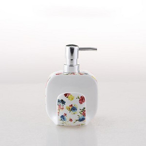 Lovely 450 ml kerámia emulziós flakon tusfürdő sampon folyékony szappanadagoló kézfertőtlenítő palack fürdőüvegek fürdőszobai kiegészítők