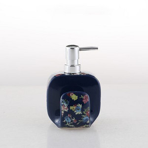 Lovely 450 ml kerámia emulziós flakon tusfürdő sampon folyékony szappanadagoló kézfertőtlenítő palack fürdőüvegek fürdőszobai kiegészítők