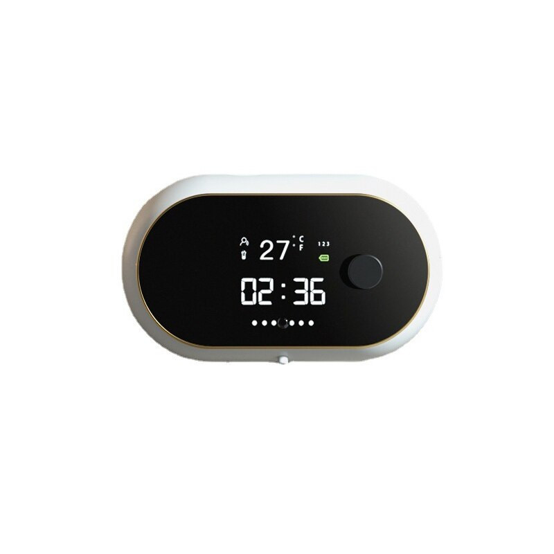 Xiaomi 450ML automatikus folyékony habszappan adagoló falra szerelhető érintésmentes érzékelő hab gép USB töltési idő hőmérséklet kijelző