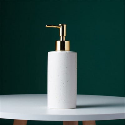 Kerámia luxus fürdőszoba márvány szappanadagoló pumpás flakon tusfürdő sampon Nordic Chic otthoni pár csésze szappan mosogató eszközök