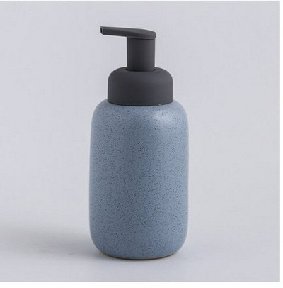 Fürdőszobakiegészítők Mousse szappanadagoló Kerámia tusfürdős palack kézi szappanos flakon Nordic Foam emulzió nyomópalack