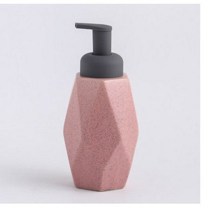 Fürdőszobakiegészítők Mousse szappanadagoló Kerámia tusfürdős palack kézi szappanos flakon Nordic Foam emulzió nyomópalack
