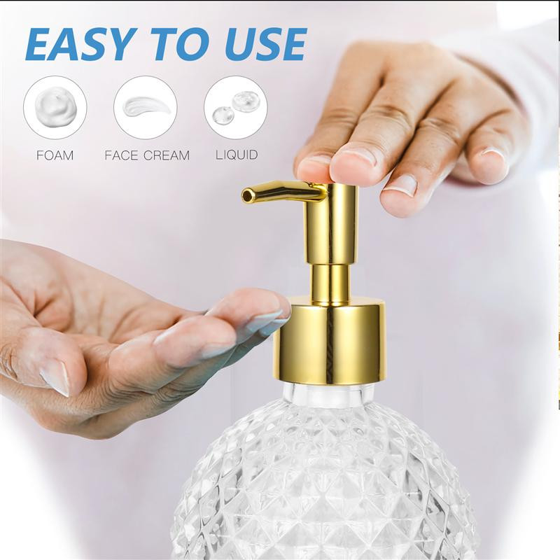 220 ml šampūno losjono dozatorius presas pompa buteliukas rankų dezinfekavimo priemonė skystas muilas dušo želė talpyklė vonios kambario priedai