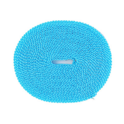 8 m rūbų virvė Balkonas, neslystantis, atsparus vėjui, patvarus buitinis prietaisas, nailoninis sulankstomas kietų drabužių džiovinimo speciali virvė