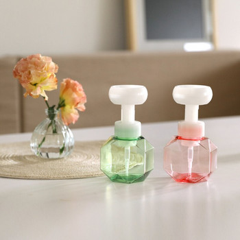 Flower Shape Foam For Dispenser Soap Foaming Pump Plastic Clear Bottle Travel Show Shower Gel Μπουκάλι αντλίας αφρού για μπάνιο