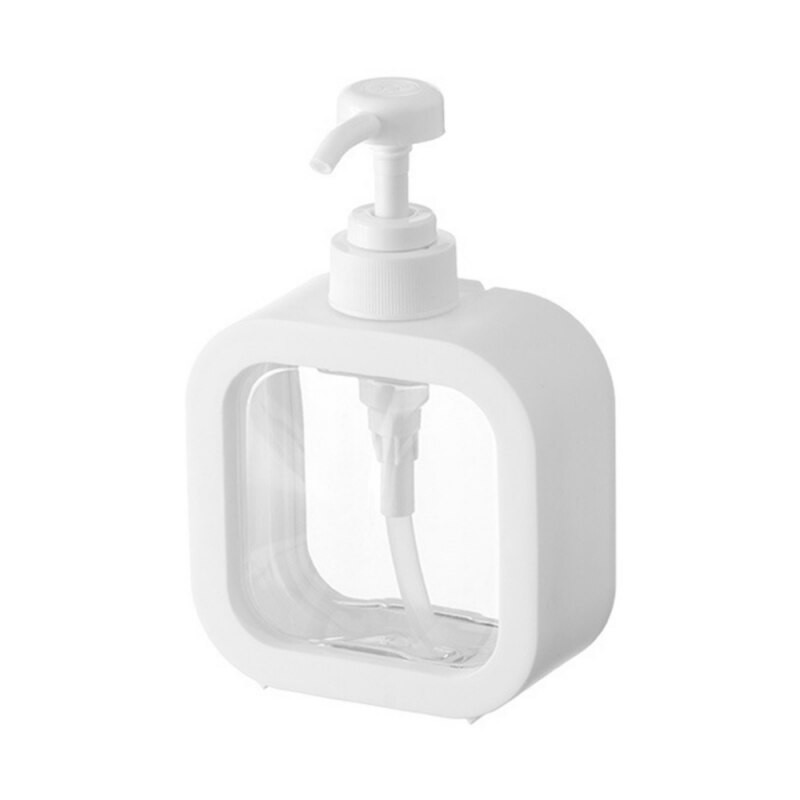 300/500 ml-es kézi szappanadagoló lotionpalackok fürdőszobai samponpalackok műanyag folyékony szappanpalackok rozsdaálló testápoló adagolók
