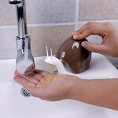 Dozator de săpun Creativ în formă de melc Pompă de lichid de curățare Dispenser Container Presă manuală Acasă Baie Accesoriu pentru curățarea bucătăriei