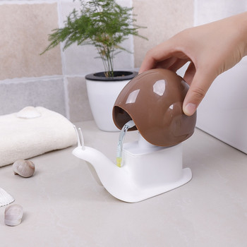 Soap Dispenser Creative Snail Shape Cleaning Liquid Pump Dispenser Container Εγχειρίδιο Press Home Bathroom Kitchen Clean Accessorie