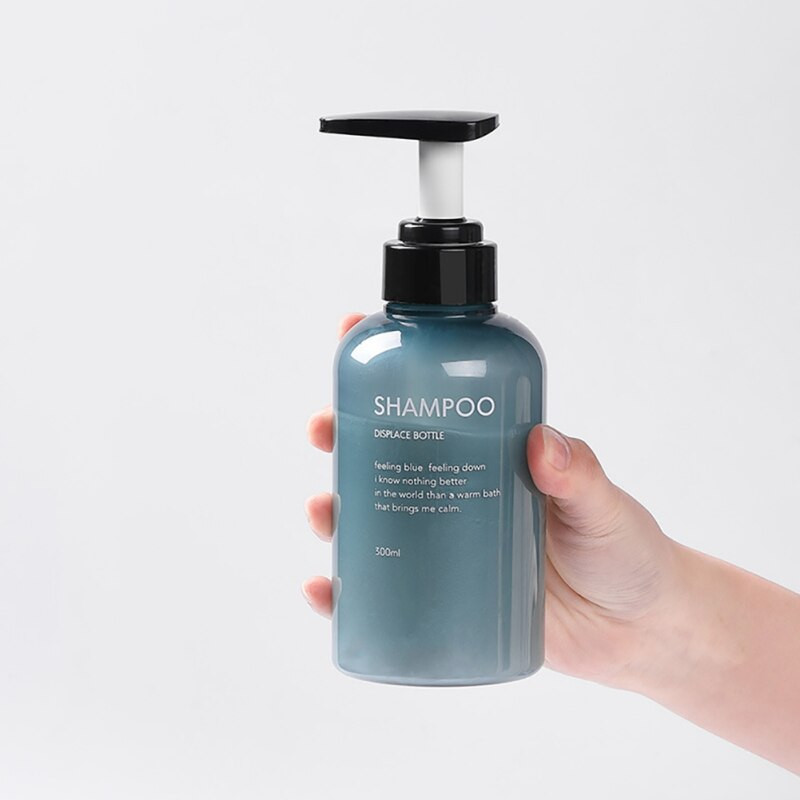 3 DB Modern szappanadagoló flakon készlet üres újratölthető lotion nyomó sampon testápoló palackok otthoni szállodába 500 ml