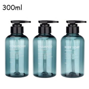 300/500 ml muilo dozatoriaus buteliuko šampūno kondicionieriaus kūno muilo buteliuko rinkinys didelis pakartotinai užpildomas losjono dozatorius vonios kambario priedai