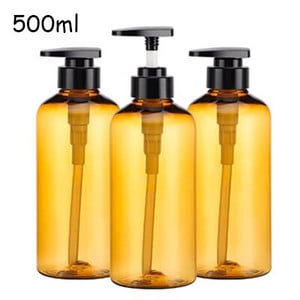 300/500 ml muilo dozatoriaus buteliuko šampūno kondicionieriaus kūno muilo buteliuko rinkinys didelis pakartotinai užpildomas losjono dozatorius vonios kambario priedai